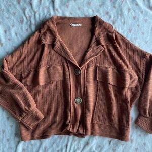 Orangish/Brownish Baggy Top